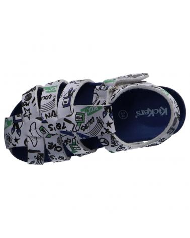 Sandalias KICKERS  de Niña y Niño 860994-10 SUMMERTAN  3 BLANC STREET