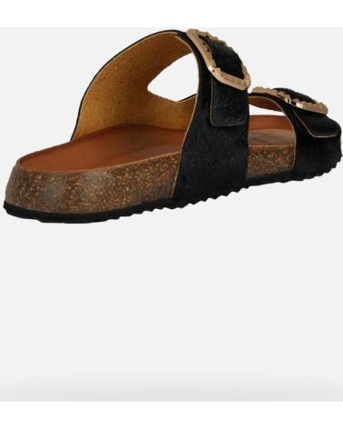 Sandalias GEOX  de Mujer MUJER SANDALIAS D NEW BRIONIA BC - HORSES COW D45VYC 0  NEGRO