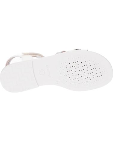 Woman and girl Sandals GEOX J5235D 05404 J KARLY  C1000 WHITE