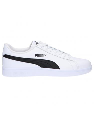 Zapatillas deporte de Mujer y Hombre PUMA 365215 PUMA SMASH V2 01-WHITEBLACK