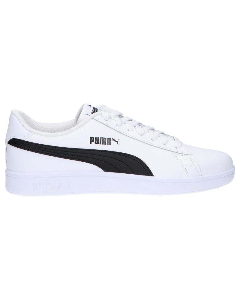 Zapatillas deporte de Mujer y Hombre PUMA 365215 PUMA SMASH V2 01-WHITEBLACK