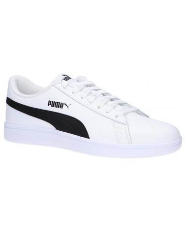 Zapatillas deporte de Mujer y Hombre PUMA 365215 PUMA SMASH V2 01-WHITEBLACK