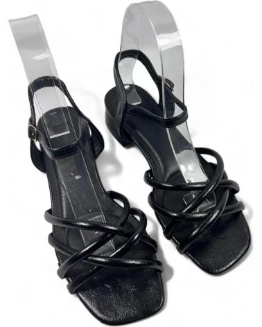 Woman Sandals TIMBOS SANDALIA TACON DIA MUJER 130149 NEGRO