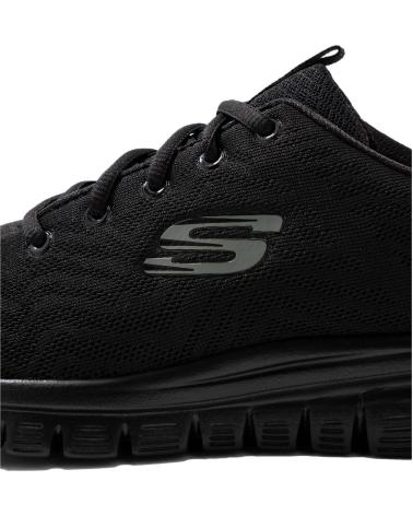 Woman Zapatillas deporte SKECHERS 12615 GRACEFUL - GET CONNECTED NEGRO