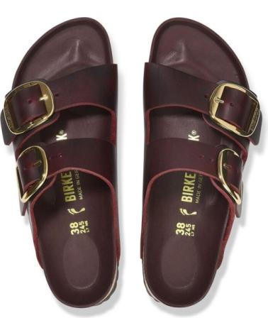 Sandalias BIRKENSTOCK  de Mujer SANDALIAS BIO ARIZONA BIG BUCKLE MUJER BURDEOS  ROJO