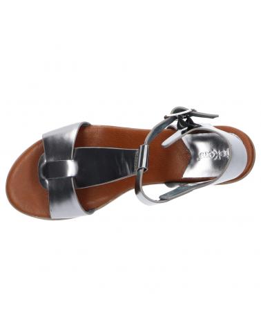 Sandales pour Femme KICKERS 775721-50 VALMONS 162 ARGENT FONCE