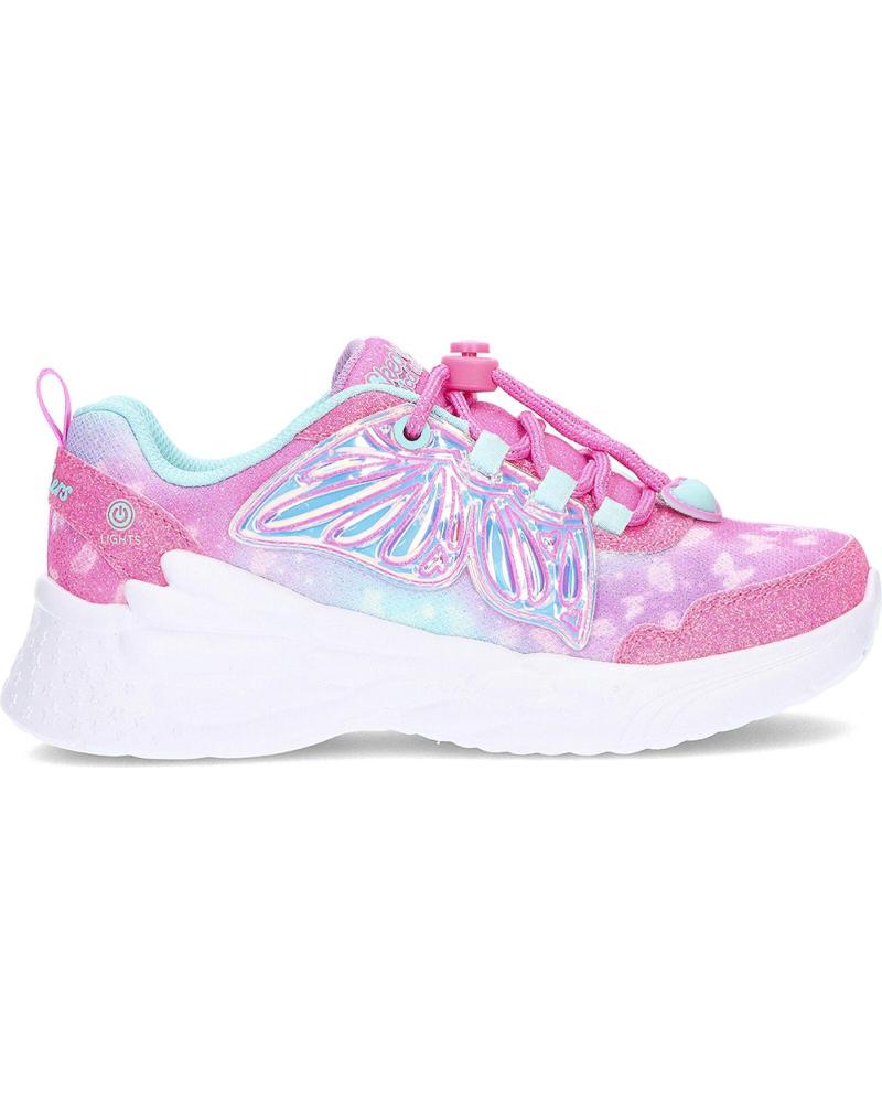 girl Trainers SKECHERS DEPORTIVA 303055L WING BRITES  PINK