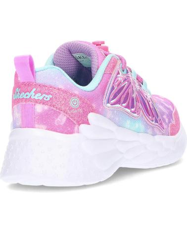 girl Trainers SKECHERS DEPORTIVA 303055L WING BRITES  PINK