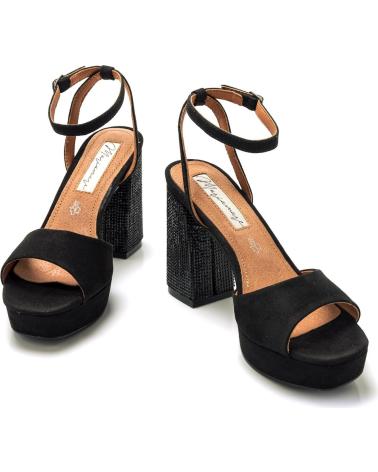 Sandalias MARIA MARE  de Mujer SANDALIAS MARIAMARE CON TACON DE BRILLANTES 68341  BLACK