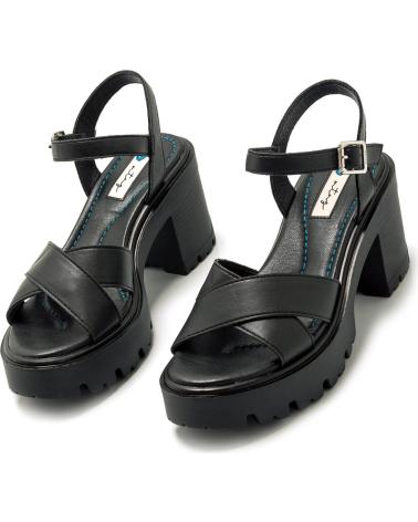 Sandálias de Mulher MTNG 53403 C52446 - GUANSHUN NEGRO