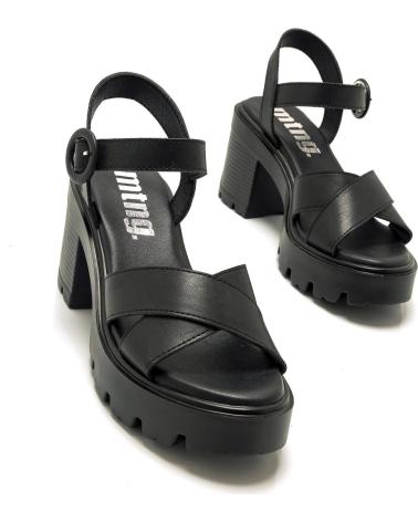 Sandales pour Femme MTNG 53335 C52446 GUANSHUN NEGRO