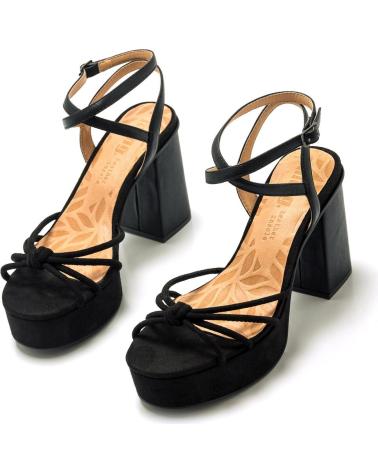 Sandálias de Mulher MTNG SANDALIAS DE TACON MUSTANG 53388 NEGRO