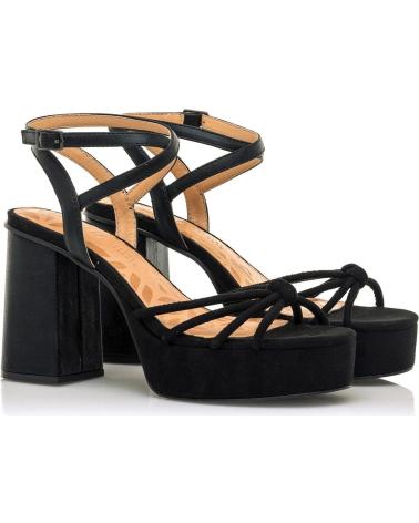 Sandálias de Mulher MTNG SANDALIAS DE TACON MUSTANG 53388 NEGRO