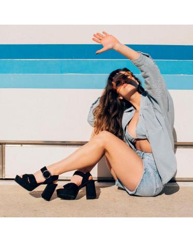 Sandali per Donna MTNG 53402M NEGRO