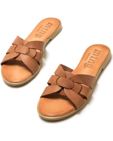 Sandalias de Mujer MTNG SANDALIA PLANA MARIA PIEL MUSTANG NEGRO