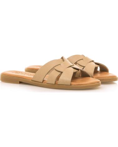 Sandalias MTNG  de Mujer SANDALIAS PLANAS DE MUJER 59580 SANDALIAS PLANAS  BEIGE