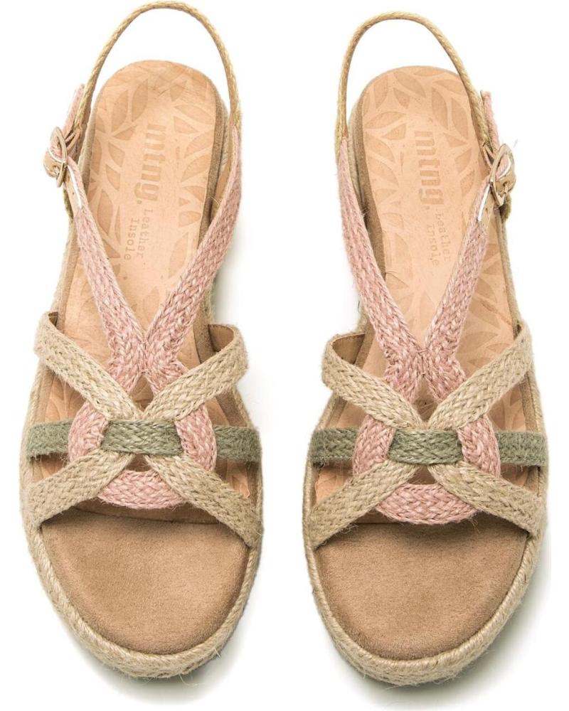 Sandals De Mujer MTNG SANDALIAS DE CUNA DE MUJER 51261 BEIGE