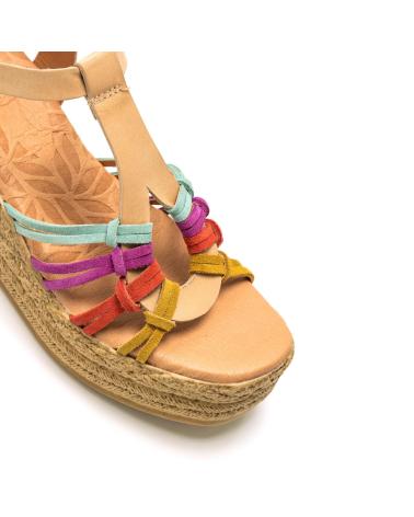 Sandálias de Mulher MTNG ALPARGATAS DE ESPARTO MUJER MUSTANG FRIDA 50352 ARENA