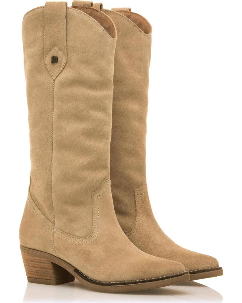 Botas MTNG  de Mujer BOTAS DE TACON DE MUJER 59716 BOTAS  BEIGE