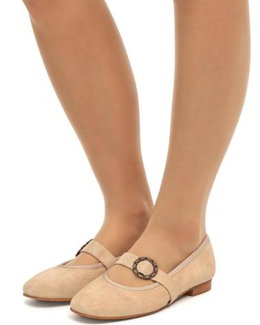 Schuhe MTNG  für Damen ZAPATOS PLANOS DE MUJER 54114 MERCEDITAS  BEIGE
