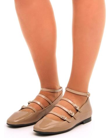 Zapatos MTNG  de Mujer ZAPATOS PLANOS DE MUJER 59777 ZAPATO PLANO  BEIGE