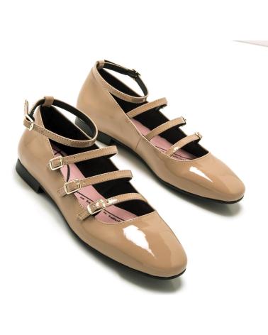 Zapatos MTNG  de Mujer ZAPATOS PLANOS DE MUJER 59777 ZAPATO PLANO  BEIGE