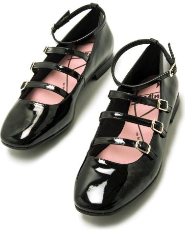 Schuhe MTNG  für Damen ZAPATOS PLANOS DE MUJER 59777 ZAPATO PLANO  NEGRO