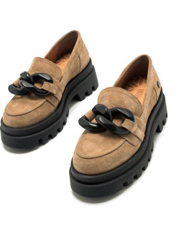 Mocasines de Mujer MTNG ZAPATOS PLANOS DE MUJER 51041 ZAPATOS DE CHICA MARRON MARRóN