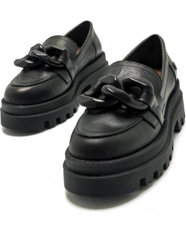 Mocasines de Mujer MTNG 51041 C55151 KELLY RUGANITO NEGRO