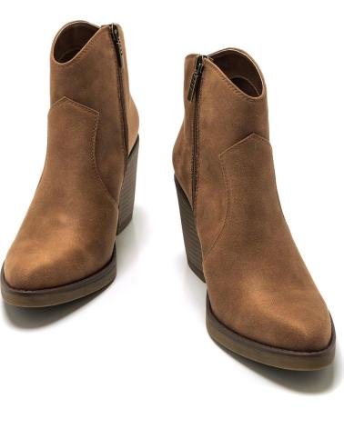 Botines de Mujer MTNG BOTINES DE TACON DE MUJER 54155 BOTINES MARRON MARRóN