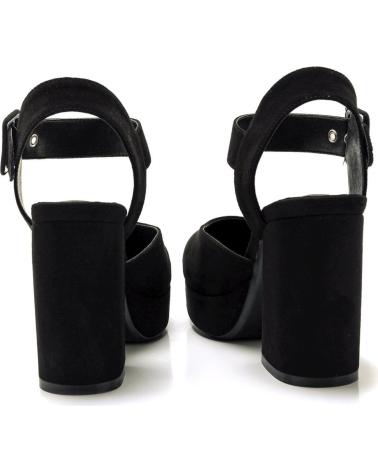 Woman Sandals MTNG ZAPATOS DE TACON DE MUJER 53380 ZAPATO DE TACON  NEGRO