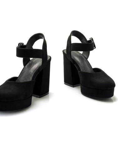Woman Sandals MTNG ZAPATOS DE TACON DE MUJER 53380 ZAPATO DE TACON  NEGRO