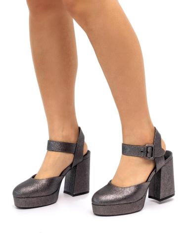 Sandalen MTNG  für Damen ZAPATOS DE TACON DE MUJER 53380 ZAPATO DE TACON METALICO  METáLICO