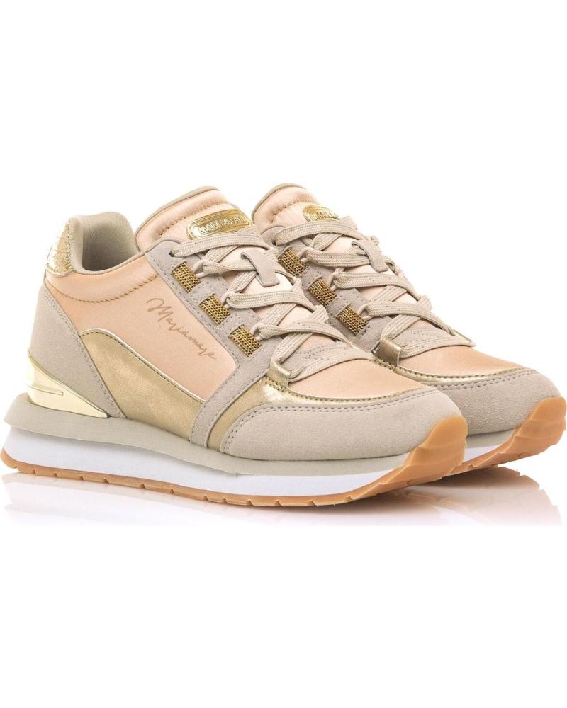 MARIA MARE MARIAMARE - SNEAKERS MUJER 63318 CUNA INTERNA BEIGE METAL VARIOS COLORES