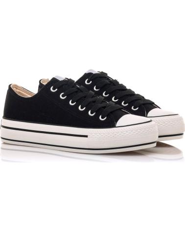 MTNG ZAPATILLAS MUSTANG 60173-C11755 EN NEGRO PARA MUJER CANVAS 3 NEGRO