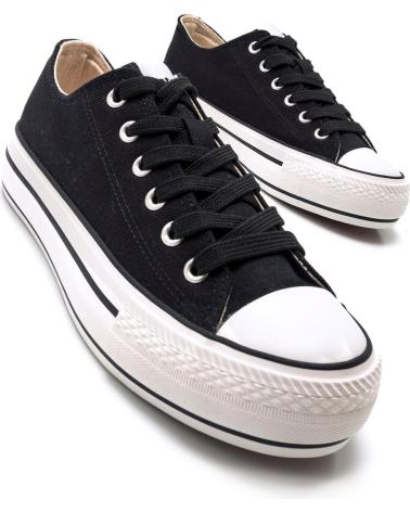 MTNG ZAPATILLAS MUSTANG 60173-C11755 EN NEGRO PARA MUJER CANVAS 3 NEGRO