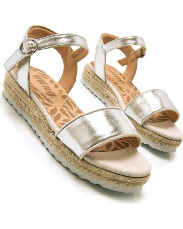 Sandalias MTNG  de Niña SANDALIAS 48963 SANDALIA YUTE PAD  METáLICO