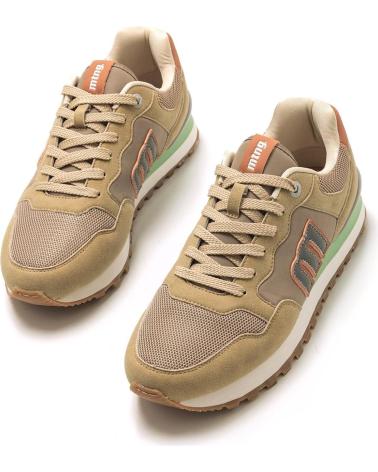 Man Trainers MTNG SNEAKERS MUSTANG 84711 HOMBRE BEIG BEIGE