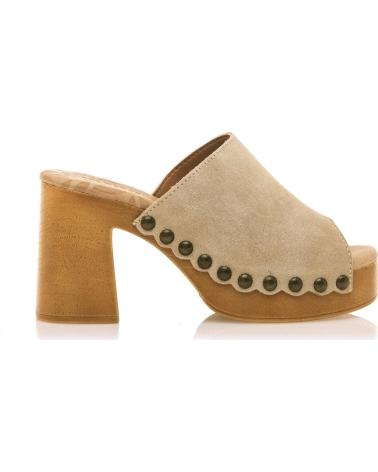Sandalias MTNG  de Mujer SANDALIAS DE TACON DE MUJER 53672  BEIGE