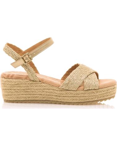 Sandalias MTNG  de Mujer SANDALIAS DE CUNA DE MUJER 59553  BEIGE