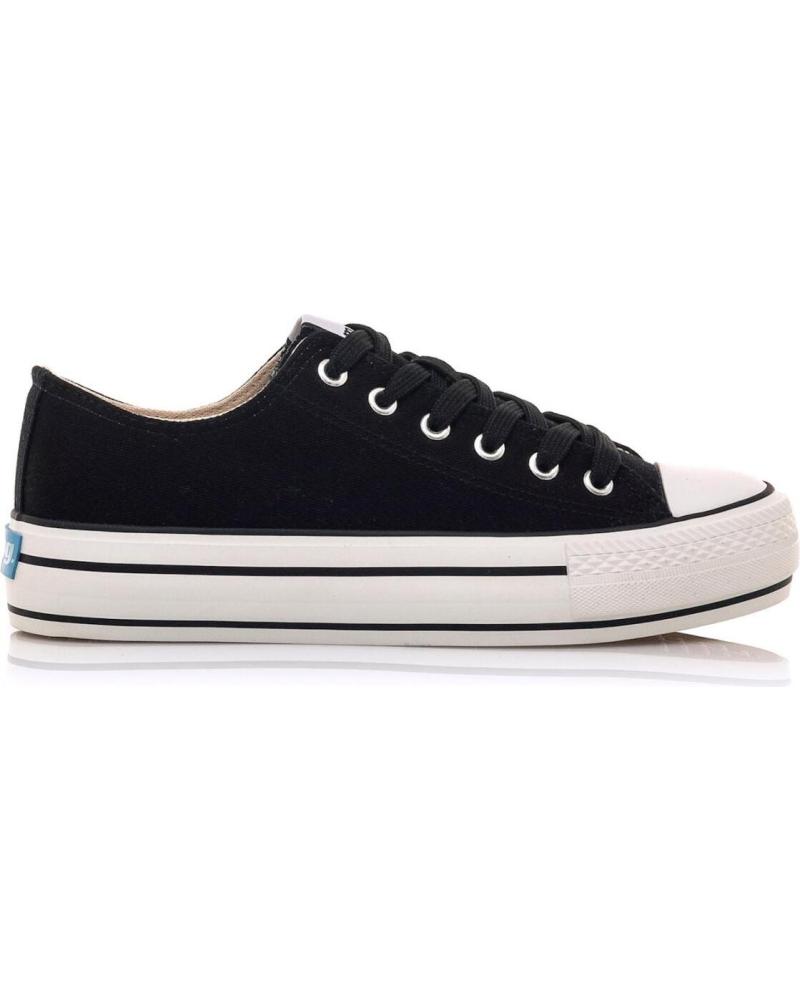MTNG ZAPATILLAS MUSTANG 60173-C11755 EN NEGRO PARA MUJER CANVAS 3 NEGRO