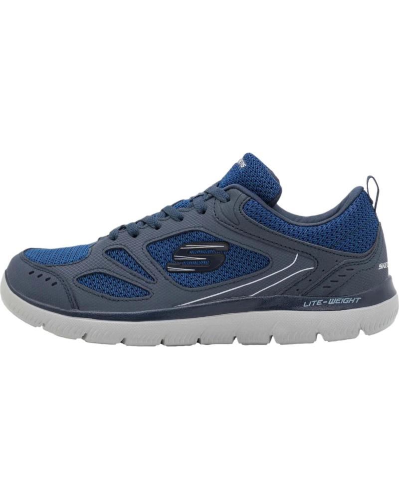 SKECHERS ZAPATILLAS EN PARA HOMBRE GRIS