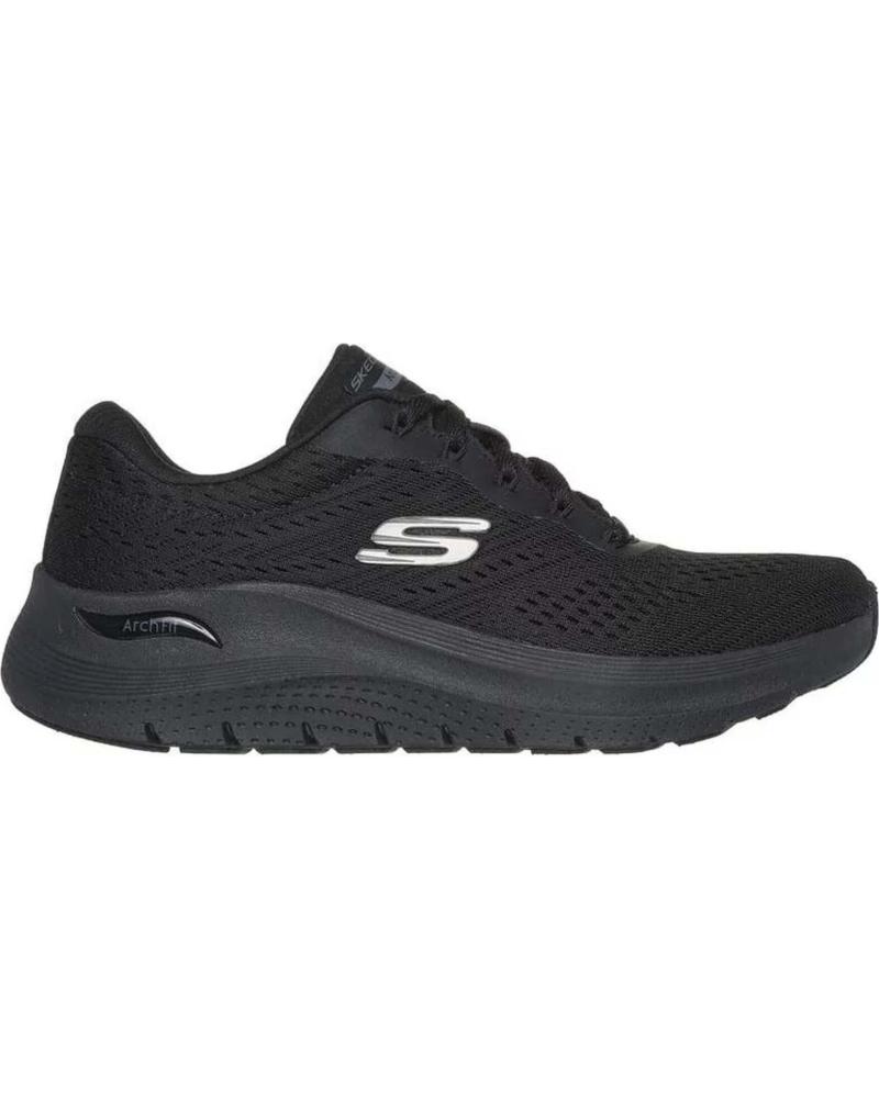 SKECHERS DEPORTIVO MUJER 150051 NEGRO