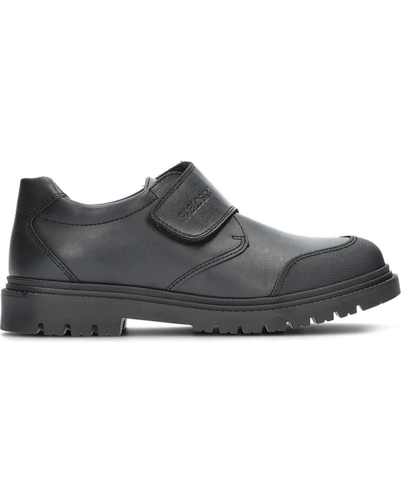PABLOSKY BLUCHER COLEGIAL VELCRO NEGRO