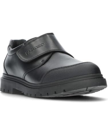 PABLOSKY BLUCHER COLEGIAL VELCRO NEGRO