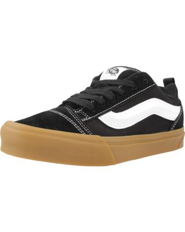 VANS KNU SKOOL BLACKGUM: ZAPATILLAS NEGRAS CON SUELA CARAMELO BLACKGUM