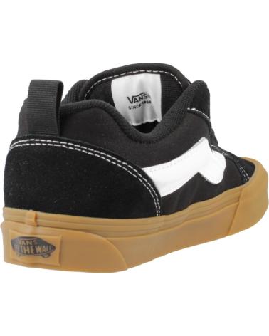 VANS KNU SKOOL BLACKGUM: ZAPATILLAS NEGRAS CON SUELA CARAMELO BLACKGUM