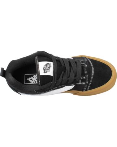 VANS KNU SKOOL BLACKGUM: ZAPATILLAS NEGRAS CON SUELA CARAMELO BLACKGUM