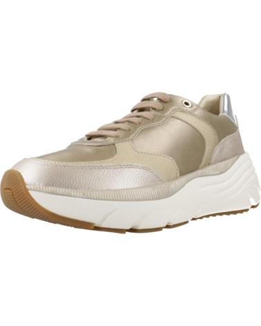 Zapatillas deporte GEOX  de Mujer ZAPATILLAS MUJER MODELO D DIAMANTA COLOR ORO  C0586