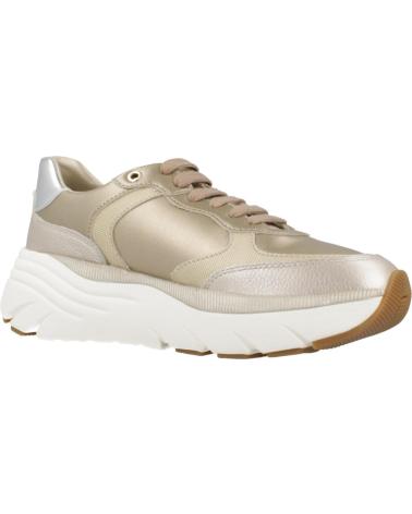 Zapatillas deporte GEOX  de Mujer ZAPATILLAS MUJER MODELO D DIAMANTA COLOR ORO  C0586